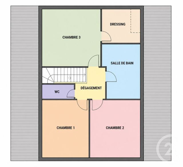 maison à vendre - 6 pièces - 133.27 m2 - CHALIFERT - 77 - ILE-DE-FRANCE - Century 21 Immobilier Val D'Europe