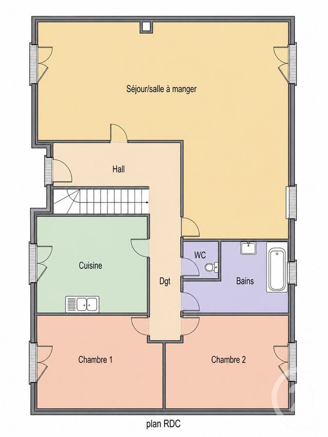 maison à vendre - 6 pièces - 133.27 m2 - CHALIFERT - 77 - ILE-DE-FRANCE - Century 21 Immobilier Val D'Europe