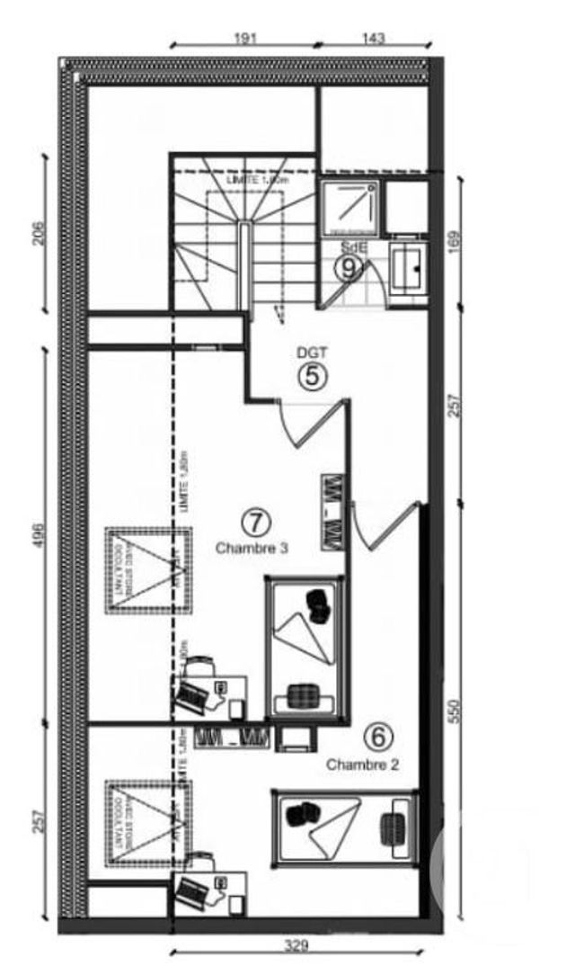 Appartement F4 à louer - 4 pièces - 77.6 m2 - OZOIR LA FERRIERE - 77 - ILE-DE-FRANCE - Century 21 Immobilier Val D'Europe