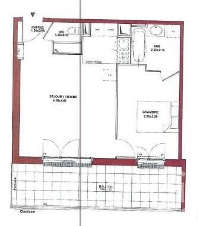 Appartement F2 à louer - 2 pièces - 42.72 m2 - BUSSY ST GEORGES - 77 - ILE-DE-FRANCE - Century 21 Immobilier Val D'Europe